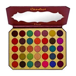 Be MUA - Candice Cosmetics Eyeshadow Palette – Pro 35 Colors